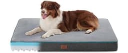 Bedsure Memory Foam Dog Beds Large Sized Dog - Orthopedic Pet Beds for Crate with Removable Washable Cover and Nonski...