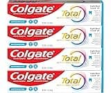 Colgate Total Active Prevention Whitening Gel Toothpaste with Fluoride, Bulk with Clinically Proven Formula That Figh...