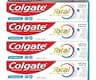 Colgate Total Active Prevention Whitening Gel Toothpaste with Fluoride, Bulk with Clinically Proven Formula That Figh...