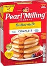 Pearl Milling Company Buttermilk Complete Pancake & Waffle Mix, 2lb Box, Packaging May Vary