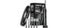 Aquasonic Black Series PRO – Ultra-Whitening Electric Toothbrush – 5 Modes & Smart Timers – Premium Travel Case & 6 P...