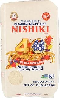 Nishiki Premium Sushi Rice, 10lbs