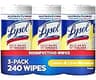 Lysol Disinfectant Wipes, Multi-Surface Antibacterial Cleaning Wipes, For Disinfecting and Cleaning, Lemon and Lime B...