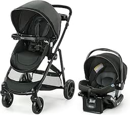 Graco Modes Element Travel System, Baby Car Seat and Stroller Combo, Includes: SnugRide Lite LX Infant Car Seat and R...