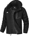 Men's Mountain Ski Jacket Waterproof Winter Coat Warm Snowboarding Jacket Snow Windbreaker Hooded for Hiking