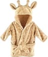 Hudson Baby Unisex Baby Plush Animal Face Bathrobe