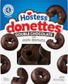 Hostess Donettes, Double Chocolate Naturally Flavored Mini Donuts, 10.75Oz.