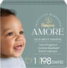 Pampers Amore, Size 1 (8-14 lbs), 198 Count, Our Best Diaper – Hypoallergenic & Fragrance Free, Up to 100% Leakproof,...