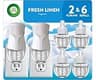 Air Wick Plug in Starter Kit, Fresh Linen,2 Warmers & 6 refills | Air Wick home air fresheners, Starter kit includes ...