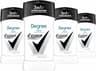 Degree Men UltraClear Antiperspirant Deodorant, 4 Count, 2.7 oz