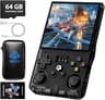 R36MAX Retro Handheld Game Console, 4.0 Inch 720x720 IPS Screen, 64GB Built-in 18,000+ Classic Game, Portable Hand He...