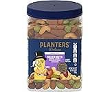 PLANTERS Unsalted Premium Nuts 34.5 oz Resealable Container- Contains Roasted California Pistachios, Cashews, Almonds...