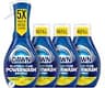 Dawn Powerwash Dish Soap Spray + 3 Dishwashing Liquid Refills Lemon, 4*16oz | Instantly breaks down 99% of residue. N...