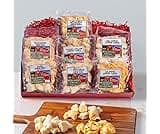 Wisconsin Cheese Company - 100% Wisconsin Cheese Curd Variety Sampler Gift Box - (Pack of 7) | Huge Gift Box | Perfec...