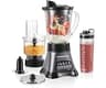 Hamilton Beach Blender and Food Processor Combo for Shakes & Smoothies, With 3 Cup Electric Food Chopper Attachment, ...