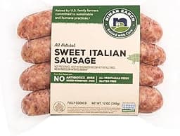 Niman Ranch, Uncured Sausage Sweet Italian, 12 oz
