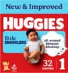 Huggies Little Snugglers Diapers Size 1, 32 Count