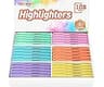 YEGEER Highlighters Bulk, Chisel Tip Dry-Quickly Highlighter Markers, 108 Count-6 Assorted Colors Highlighters Bulk P...