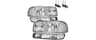 ROADEAL Headlights for 1999-2007 GMC Sierra 1500 2500 3500 | Halogen Headlamp Replacement W/Bulbs for 2000-2006 GMC Y...