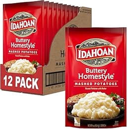Idahoan® Buttery Homestyle® Mashed Potatoes, 4 oz (Pack of 12)