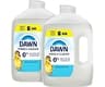 Dawn Free & Clear Refill Jug Dish Soap, Dishwashing Liquid, Tough Grease Removal, Unscented, 51.5oz (Pack of 2)