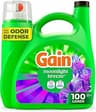 Gain Liquid Laundry Detergent with Odor Defense, Moonlight Breeze Scent, Laundry Soap For HE Washing Machines, 132 fl...