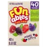 Funables Fruity Snacks, Mixed Berry Flavored Snacks, 32 oz 40 ct