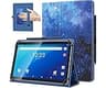 TiMOVO Universal Case for 10.1 Inch Android Tablet with Pen Loop, Lightweight Folding Stand Cover with Hand Strap for...