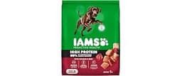 IAMS Proactive Health High Protein Dry Dog Food, Chicken & Beef, 30 lb | 80% animal-source protein, glucosamine & cho...