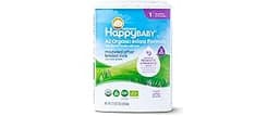 Happy Baby Organics Stage 1 A2 Infant Formula, 0 12 Months, Milk Based Organic Baby Formula Powder with A2 Milk, Prob...