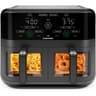 CHEFMAN 6 Quart Dual Basket Air Fryer Oven with Easy View Windows, Sync Finish, Hi-Fry, Auto Shutoff, 2 Independent 3...