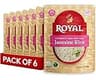 Royal Authentic Thai Hom Mali White Jasmine Rice - Microwave Rice Dinner Side Dish - Ready to Heat Rice - 8.5 oz Micr...