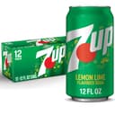 7UP Lemon Lime Soda, 12 fl oz cans, 12 pack