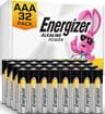 Energizer Alkaline Power AAA Batteries (32 Pack), Long-Lasting
