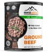 MOUNTAIN ESSENTIALS All Natural Canned Ground Beef 28 Oz – Fully Cooked, Ready to Eat Hamburger Meat – Pantry Staple ...