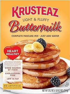 Krusteaz Heart Healthy Buttermilk Pancake Mix, 25.2 oz (Pack of 1)