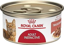 Royal Canin Feline Health Nutrition Adult Instinctive Adult Thin Slices in Gravy Cat Food, 3 oz (Pack of 24)