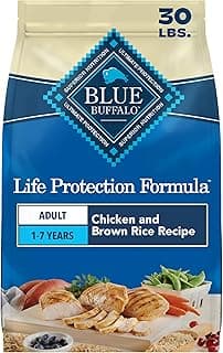 Blue Buffalo Life Protection Formula Chicken Adult Dry Dog Food, 30 lb | Real Chicken #1 Ingredient, Supports Immunit...