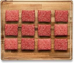 Rastelli's 100% Grass Fed Ground Beef, (12 ct) 1 lb Packs, 12 lbs. Total