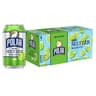 Polar Seltzer Water Lime, 12 fl oz cans, 8pk