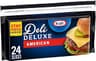 Kraft Deli Deluxe American Cheese Slices, 16 oz Pack, 24 Slices