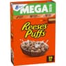 REESE'S PUFFS Chocolatey Peanut Butter Cereal, Kids Breakfast Cereal, Mega Size, 29 oz