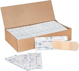 American White Cross Adhesive Bandages, Sheer Strips, 1" x 3" | Bulk Case of 1500 | Sterile, Breathable and Multi-Pur...
