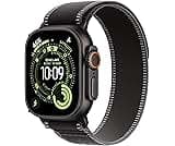 Apple Watch Ultra 3 [GPS + Cellular 49mm] Running & Multisport Smartwatch w/Rugged Titanium Case w/Black/Charcoal Tra...