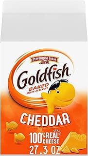 Goldfish Cheddar Cheese Crackers, 27.3 Oz Carton
