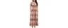 COSSEN Women’s Crew Neck Short Sleeve Maxi Dress with Pockets Casual Loose Swing for Wedding Guest Beach Vacation