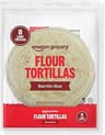 Amazon Grocery, Flour Tortillas, Burrito Size, 20 Oz, 8 Ct