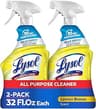 Lysol All Purpose Cleaner Spray, Multi-Purpose Disinfecting Spray, Kitchen & Bathroom Cleaner, Lemon Breeze Scent, 32...
