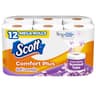 Scott ComfortPlus Toilet Paper with Soft Lavender Scented Tube, 12 Mega Rolls, 310 Sheets per Roll, Septic-Safe, 1-Pl...
