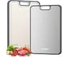 Titanium Cutting Board for Kitchen, Pure Titanium/PP, Size 16”×11” | Food Grade Materials, Separate Prep Surfaces for...